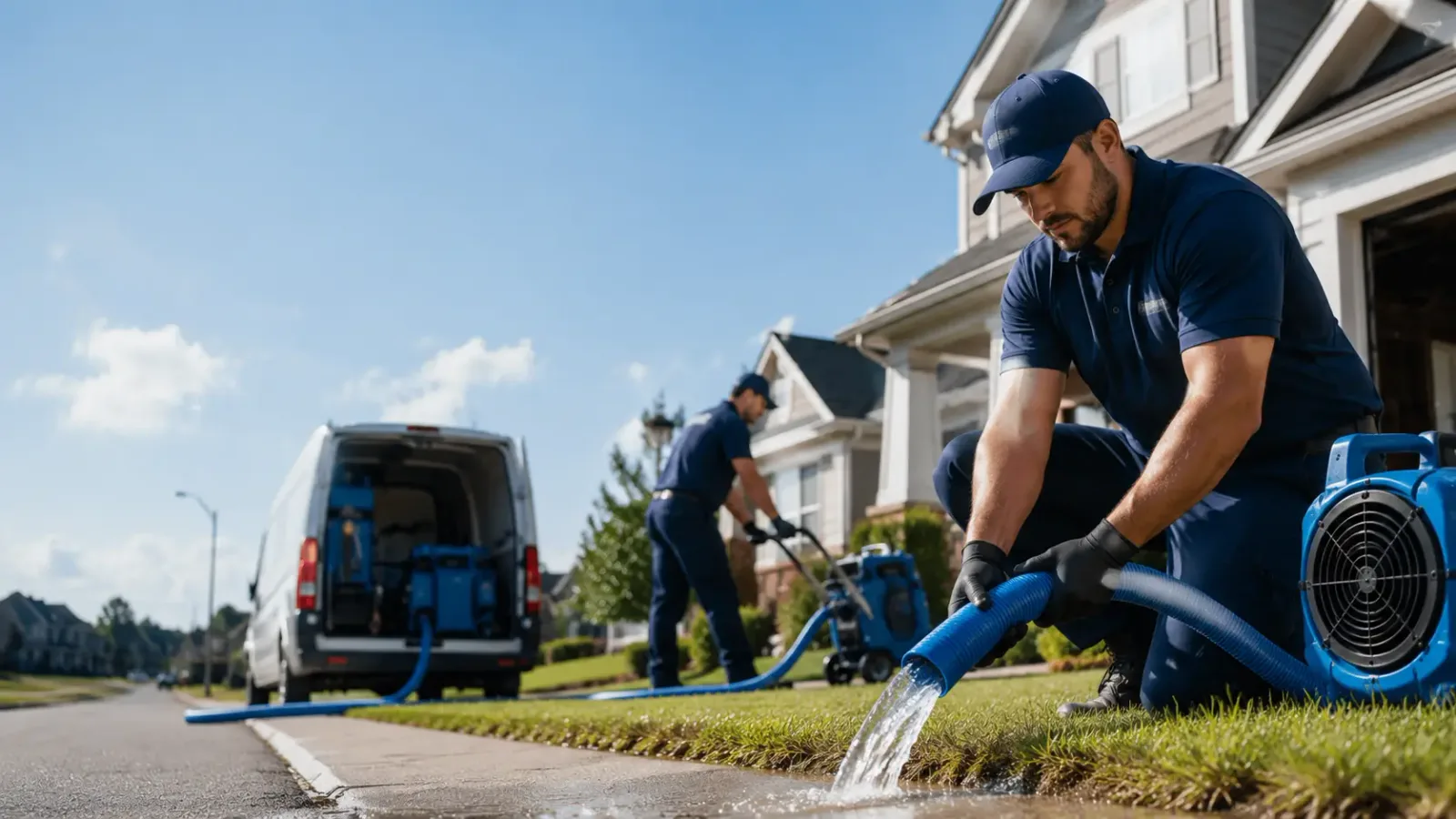 Flood Damage Restoration in Poy Sippi, WI